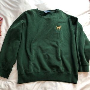 Vintage Polo golden retriever sweatshirt